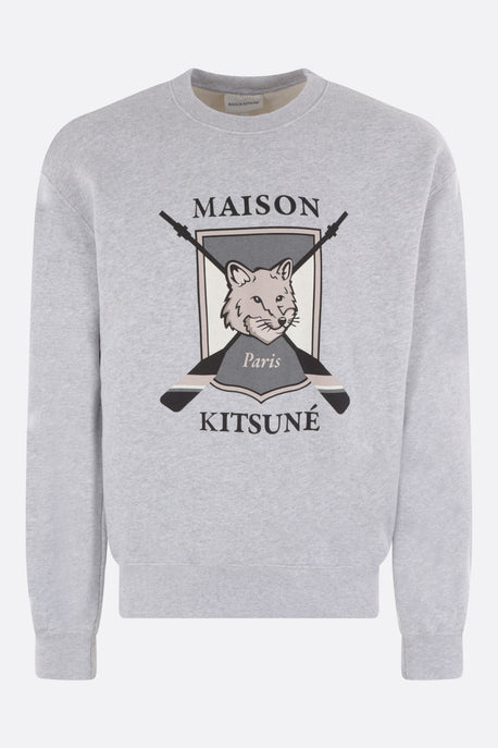 College Fox cotton fleece sweatshirt