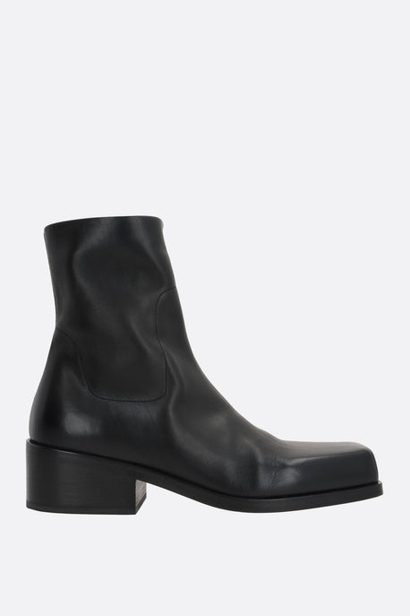 Cassello smooth leather ankle boots