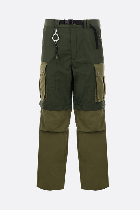 technical fabric cargo pants