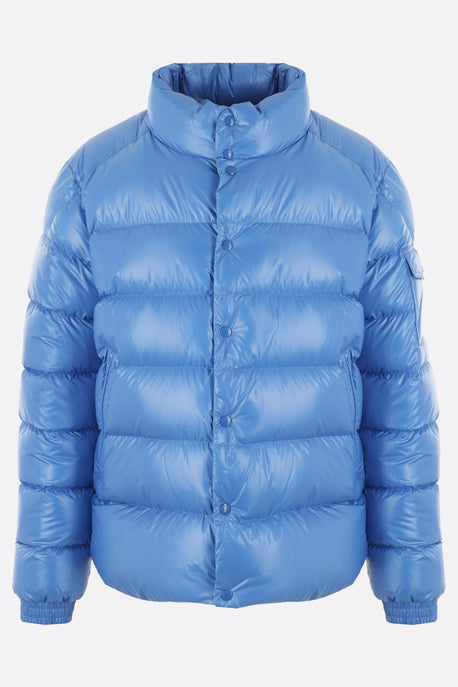 Iule shiny quilted nylon down jacket
