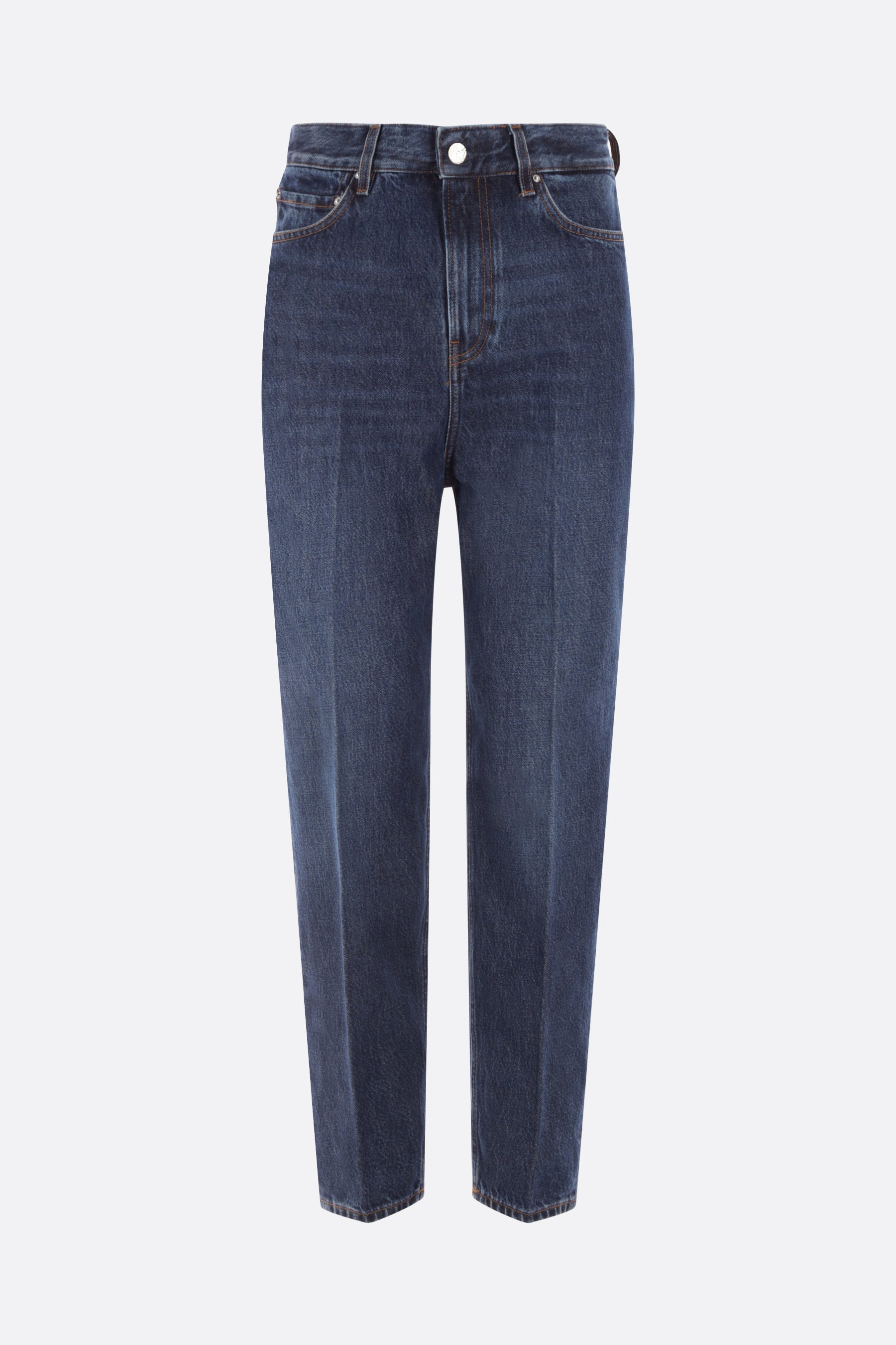 jeans tapered-fit in denim organico