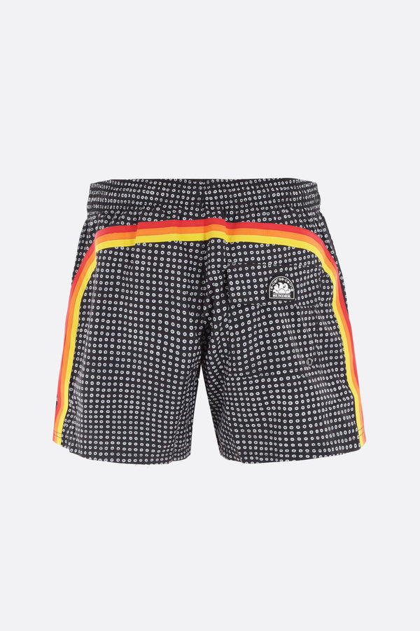 logo printed lycra swim shorts – 10corsocomo